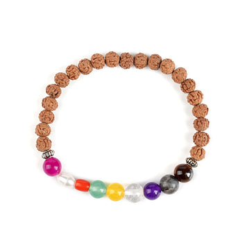Rudraksha Navratan Bracelet